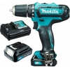 Дрель-шуруповерт Makita DF333DWYE аккум. патрон:быстрозажимной  (кейс  в  комплекте)