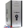Miditower Gembird <CCC-P4-H9> Black&Silver ATX 400W  (24+4пин)