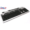 Клавиатура Gembird KB-8300M-SB-R Silver-Black <PS/2>  108КЛ+15КЛ М/Мед