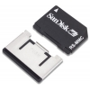 SanDisk Reduced Size MultiMedia Card (RS-MMC) 1Gb + RS-MMC Adapter