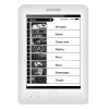 Digma E63W White (6",  mono,800x600,4Gb,FB2/PDF/RTF/EPUB/JPG/BMP, microSDHC, USB2.0)