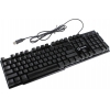 Клавиатура GameMax K207-R <USB> 104КЛ,  подсветка клавиш