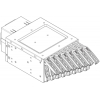 SuperMicro <CSE-M28E1B> Mobile Rack Black (корзина+backplane на 8Hot-swap SATA/SAS  2.5"HDD )
