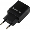 Defender UPA-11 Black <83547> Зарядное устройство USB (Вх. AC100-240V, Вых.  DC5V, 5W, USB)