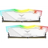 Память TEAMGROUP DELTA Gaming DDR4 Общий объём памяти 16Гб Module capacity 8Гб Количество 2 3000 МГц 1.35 В RGB белый TF4D416G3000HC16CDC01