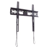 Kromax <FLAT-3 Black> фиксированный  кронштейн (VESA50/75/100/200x100/200/300x200/400x200/400x400,55кг)