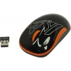 A4Tech V-Track Wireless Mouse <G3-300N Black+Orange> (RTL)  USB 3btn+Roll, беспроводная