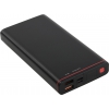 Внешний аккумулятор KS-is Power Bank KS-316 Black (2xUSB 3А, 30000mAh,  1 адаптер, Li-Pol)