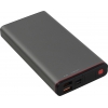 Внешний аккумулятор KS-is Power Bank KS-316 Grey (2xUSB 3А, 30000mAh,  1 адаптер, Li-Pol)