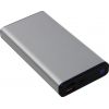 Внешний аккумулятор KS-is Power Bank KS-316 Silver (2xUSB 3А, 30000mAh, 1  адаптер, Li-Pol)