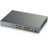 ZyXEL <GS1300-18HP> Неуправляемый коммутатор (16UTP 1000Mbps PoE+  + 1Combo 1000BASE-T/SFP)