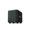 Synology <DS419slim> Disk Station (4x2.5" HDD/SSD SATA,  RAID 0/1/5/5+/6/10/JBOD,2xGbLAN,2xUSB3.0)