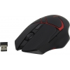 JETACCESS Wireless Optical Mouse <OM-U64G Black-Red> (RTL) USB  6btn+Roll, беспроводная
