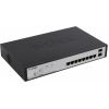 D-Link <DGS-1100-10MP  /C1A> Управляемый коммутатор (8UTP 1000Mbps  PoE + 2SFP)