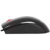 41U3074 Мышь Lenovo MOBGULA черный лазерная  (2000dpi)  USB  (2but)