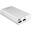 Внешний аккумулятор ASUS ZenPower 10050C (QC) ABTU012 <90AC02V0-BBT008> Silver (2xUSB/USB-C 3A,  10500mAh, Li-Ion)