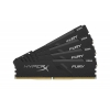 Память Kingston Fury Gaming DDR4 Общий объём памяти 32Гб Module capacity 8Гб Количество 4 2666 МГц Радиатор Множитель частоты шины 16 1.2 В черный HX426C16FB3K4/32