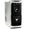 Miditower GMC K-55 <B> Black&Silver ATX  350W  (24+4пин)