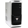 Miditower GMC K-50 <B> Black&Silver ATX  350W  (24+4пин)