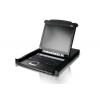 KL1516AIM-AXA-RG ATEN 16P CAT5 HIGH DENSITY DUAL RAIL LCD OVER  IP 17INCH.