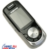Samsung SGH-X810 Silver Black(900/1800/1900,Slider,LCD 128x160@64k,GPRS+BT,MicroSD,видео,MP3,MMS,Li-Ion800mAh,85г)