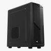 Корпус AEROCOOL Tomahawk S 500W MidiTower 500 Вт ATX MicroATX MiniITX Цвет черный 4718009156920