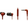 Наушники с микрофоном Panasonic RP-TCM130GER <Red>  (шнур 1.2м)