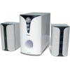 Колонки TopDevice TDE-273/2.1 <White> (2x15W +Subwoofer 30W, дерево)