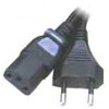 Кабель компьютер - розетка  220V <1.8м> (Советский стандарт)