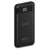 HIPER Внешний HIPER SX10000 Li-Pol 10000 mAh LED Screen QC+PD+QI 3A+3A+2.4A  2xUSB 1xType-C черный