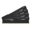 Память Kingston Fury Gaming DDR4 Общий объём памяти 16Гб Module capacity 4Гб Количество 4 3000 МГц Множитель частоты шины 15 1.35 В черный HX430C15FB3K4/16