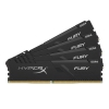Память Kingston Fury Gaming DDR4 Общий объём памяти 32Гб Module capacity 8Гб Количество 4 3000 МГц Множитель частоты шины 15 1.35 В черный HX430C15FB3K4/32