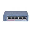 Коммутатор 4PORT 100M POE DS-3E0105P-E(B) HIKVISION