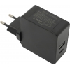 VCOM <M041> Зарядное устройство USB (Вх. AC100-240V, Вых.  DC5V/9V/12V,  30W,  USB/USB-C)