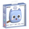 Внешний аккумулятор HIPER Power Bank ZOO GRAPE JELLY (2xUSB  2.4A, 10000mAh, Li-Pol)