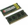 Kingston ValueRAM <KVR16LS11K2/8> DDR3L SODIMM 8Gb KIT 2*4Gb <PC3L-12800>  CL11  (for  NoteBook)