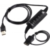 Accutone <ZA-AUC-QD5-RU/AUC-QD5-S> Адаптер для  телефонных гарнитур