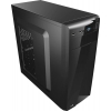 Корпус AEROCOOL CS-1101 MidiTower без Б/П ATX MicroATX MiniITX Цвет черный 4713105958126