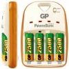 Зарядное уст-во GP <GPPB24GS250SACA-C4> PowerBank Smart2 (NiCd/NiMH, AA/AAA) +AAx4шт. аккум.+авто.адаптер