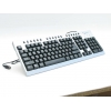 Кл-ра Gembird KB-7900-SB-R Silver-Black <PS/2> 107КЛ+18КЛ М/Мед