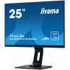 25"    ЖК монитор IIYAMA ProLite XUB2595WSU-B1 <Black> с пов.экрана (LCD, 1920x1200, D-Sub, HDMI, DP,  USB2.0 Hub)