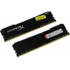 Kingston HyperX Fury <HX436C17FB3K2/16> DDR4 DIMM 16Gb KIT  2*8Gb <PC4-28800> CL17