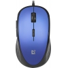 Мышка USB OPTICAL MM-520 BLUE 52520 DEFENDER