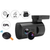 Видеорегистратор TrendVision Mini 2CH GPS Pro черный 2.4Mpix 1080x1920 1080p 130гр.  GPS  Novatek  NT96663