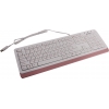 Клавиатура A4Tech Fstyler FK10  Pink <USB> 105КЛ