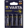VARTA ENERGY 4106-4, Size"AA", 1.5V, щелочной (alkaline) <уп.  4 шт>
