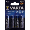 VARTA LONGLIFE POWER 4906-4, Size"AA", 1.5V, щелочной (alkaline) <уп.  4 шт>