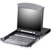 Коммутатор CAT5 KVM/LCD 17" 8PT KL1508AM-AXA-RG ATEN LCD КВМ ATEN {KL1508AM-AXA-RG} 1 user PS2/USB/VGA консоль LCD 17" => 8 cpu/портов/port (PS2/USB/Sun+VGA)/RS232, без модулей, 1600x1200 60Hz (40м), 1U 19", исп.спец.модули и UTP, OSD, каскад 256, лат./рус.клав, (креп. DUAL RAIL)