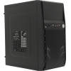 Minitower  Exegate <BAA-105> Black MicroATX 500W  (24+4пин) <EX283820RUS>