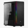 Корпус AEROCOOL Rift MidiTower без Б/П ATX MicroATX MiniITX Цвет черный 4718009153134